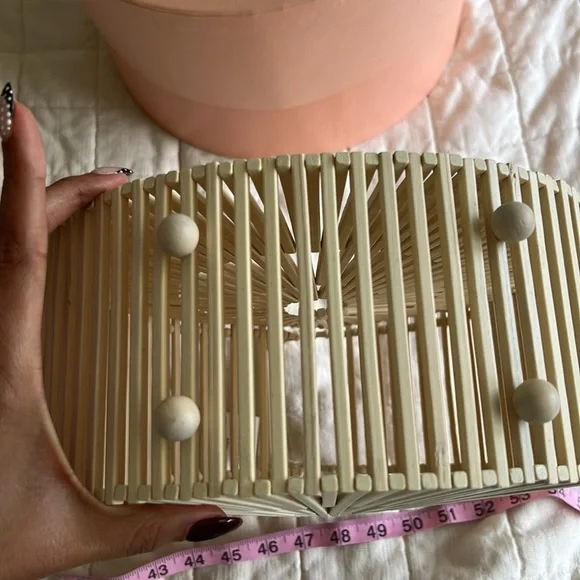 Cult Gaia Round Bamboo Bag - Picture 7 of 12